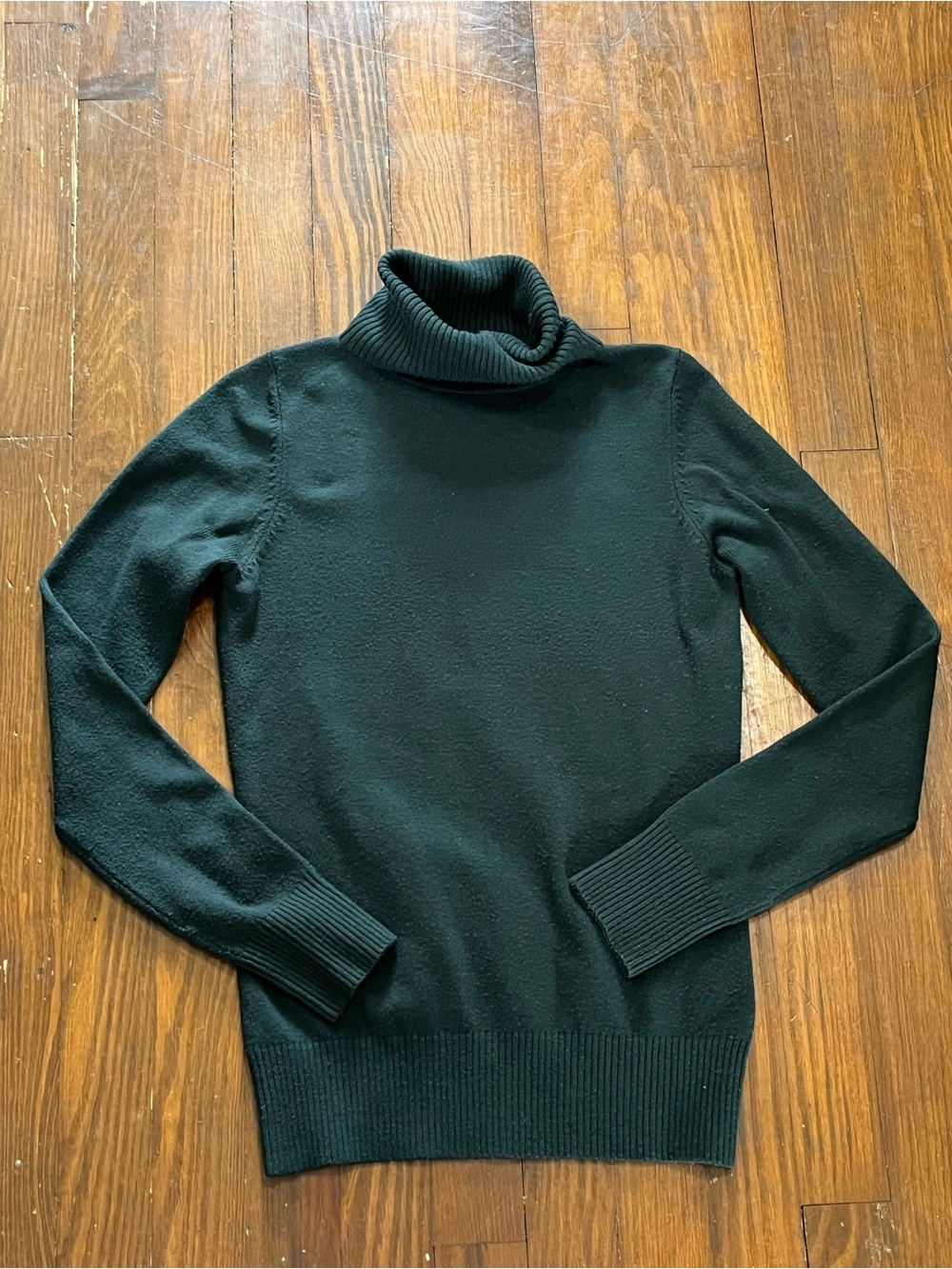 French Connection Dark Green Women’s Turtleneck Sweater